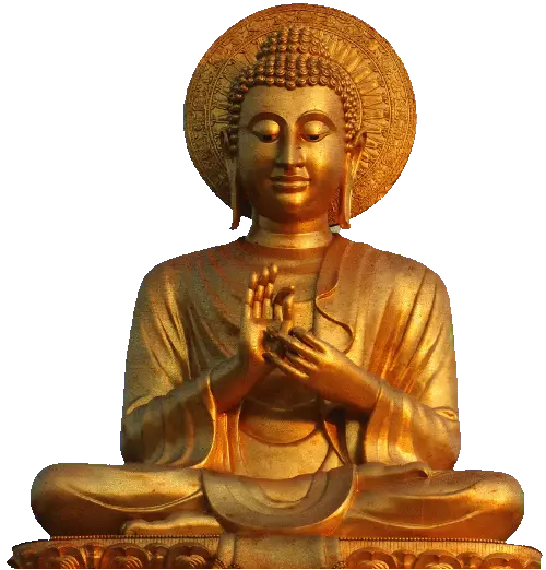 Figura de Buda, símbolo de armonía y prosperidad